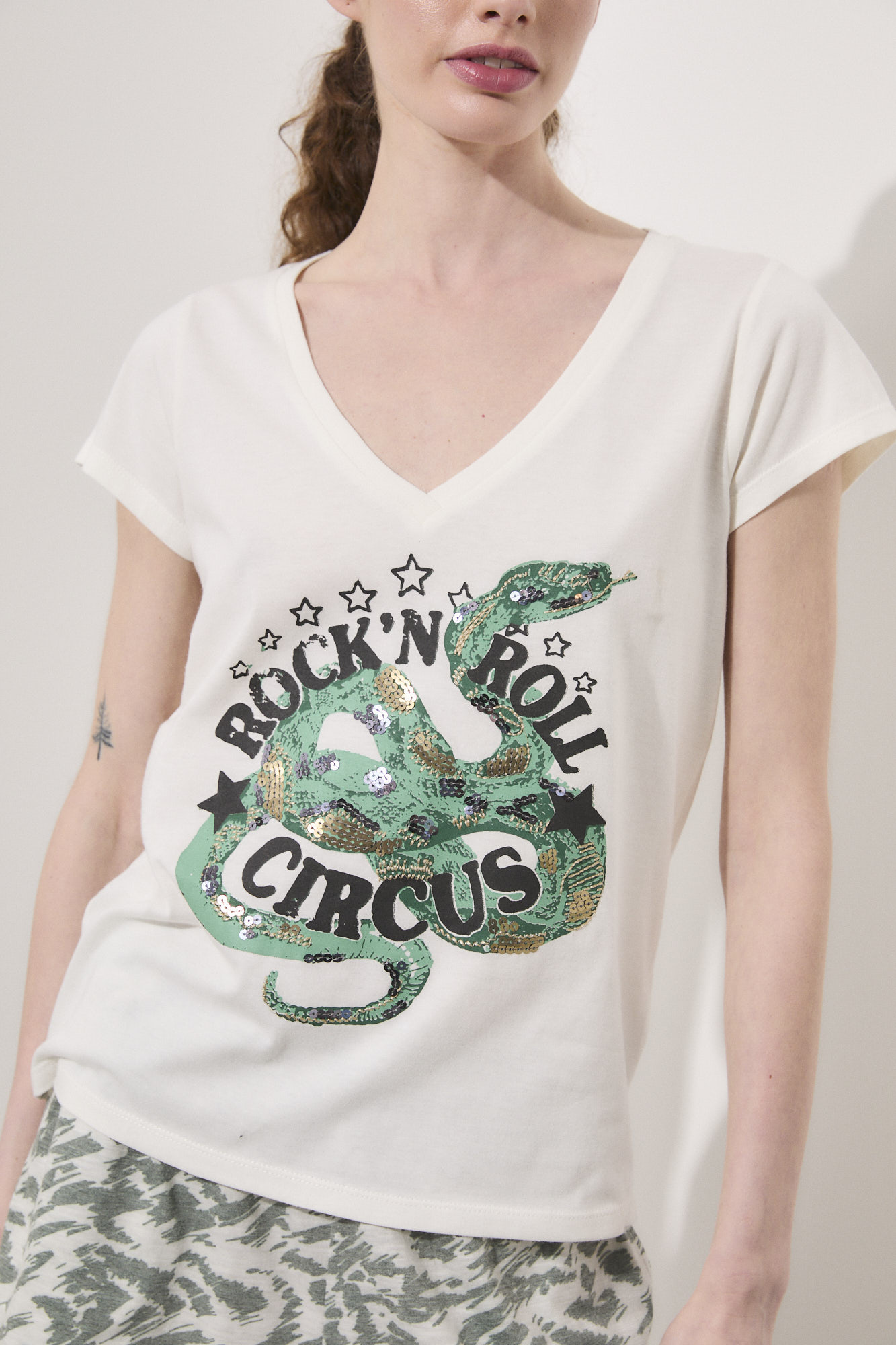 Remera Snake